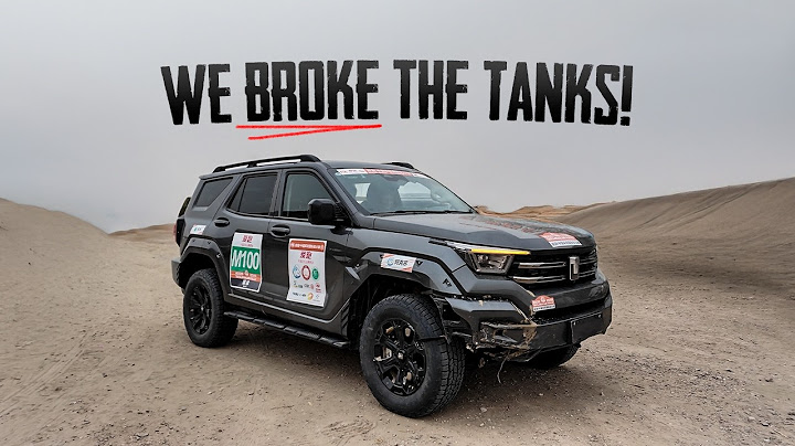 WE TEST THE TANK 500 PHEV AND HAVAL H9 IN THE DESERT!