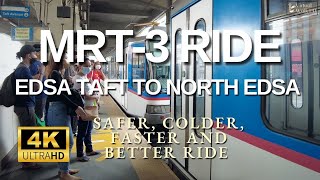 Train Ride Tour Mrt 3 Philippines Ride Experience 4k  Free Ride