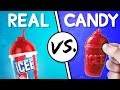 We try the ultimate real vs candy challenge 6