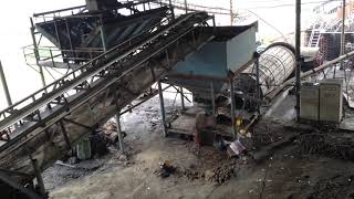 Lumpy chrome wash plant working