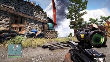 Far Cry 4-Capturing an outpost in Stealth Mode