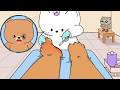 Mizu’s foot care for Dosu | ASMR Animation | Life in Shirakawa