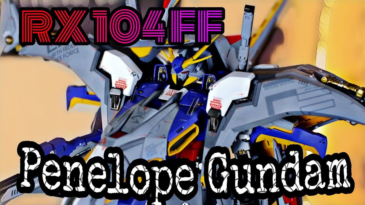 Giant Rx 104 Ff Penelope Gundam Gsystem Resin 1 60 1 72 Scale Hathaway S Flash Review Youtube
