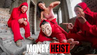 Money Heist Parkour Escape Prank On Angry Girl And Her Friends Epic Parkour Pov