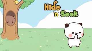 Hide&Seek  Gone Wrong ❌ |Peach Goma| |Animation| |Bubuanddudu|