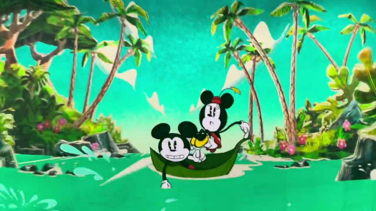 Another ride on Mickey & Minnie's Runaway Railway at Disneyland