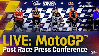Details LIVE: Post-race press conference at the #SpanishGP Guide