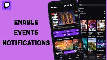 How To Enable Events Notifications On Twitch App | Step By Step
