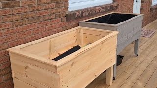 RAISED BED GROWING! EASY AND VERY PRACTICAL! CHECK IT OUT!