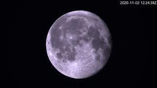 Equatorial Moon Time Lapse by Wolfie6020 - No Field Rotation