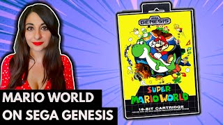 Super Mario World for Sega Genesis Megadrive !? -  Gaming History Documentary