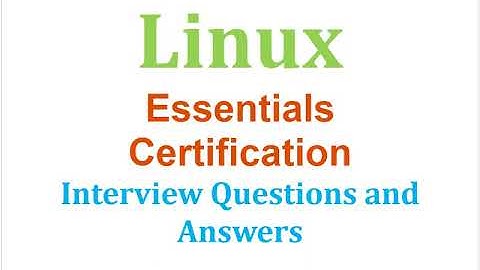 Linux Essentials (LPI) : Interview Questions and Answers - Part#7