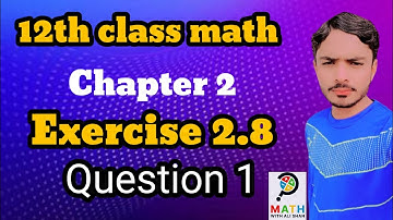 FSC math part 2 chapter 2 || Exercise 2.8 Maclaurin series ||