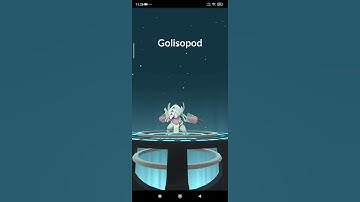 Evolved Wimpod to Golisopod with 100 IV  #pokemongo #evolve #100ivpokemon #wimpod #pokemon