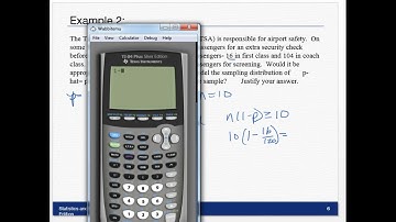 6.4 Sampling Distribution of Sample Proportions