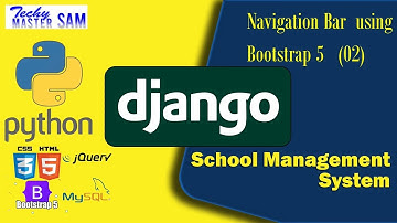 Learn Django, Python in Tamil | How to Create Navbar? | NavBar with Bootstrap 5 - 02 | Part - 04