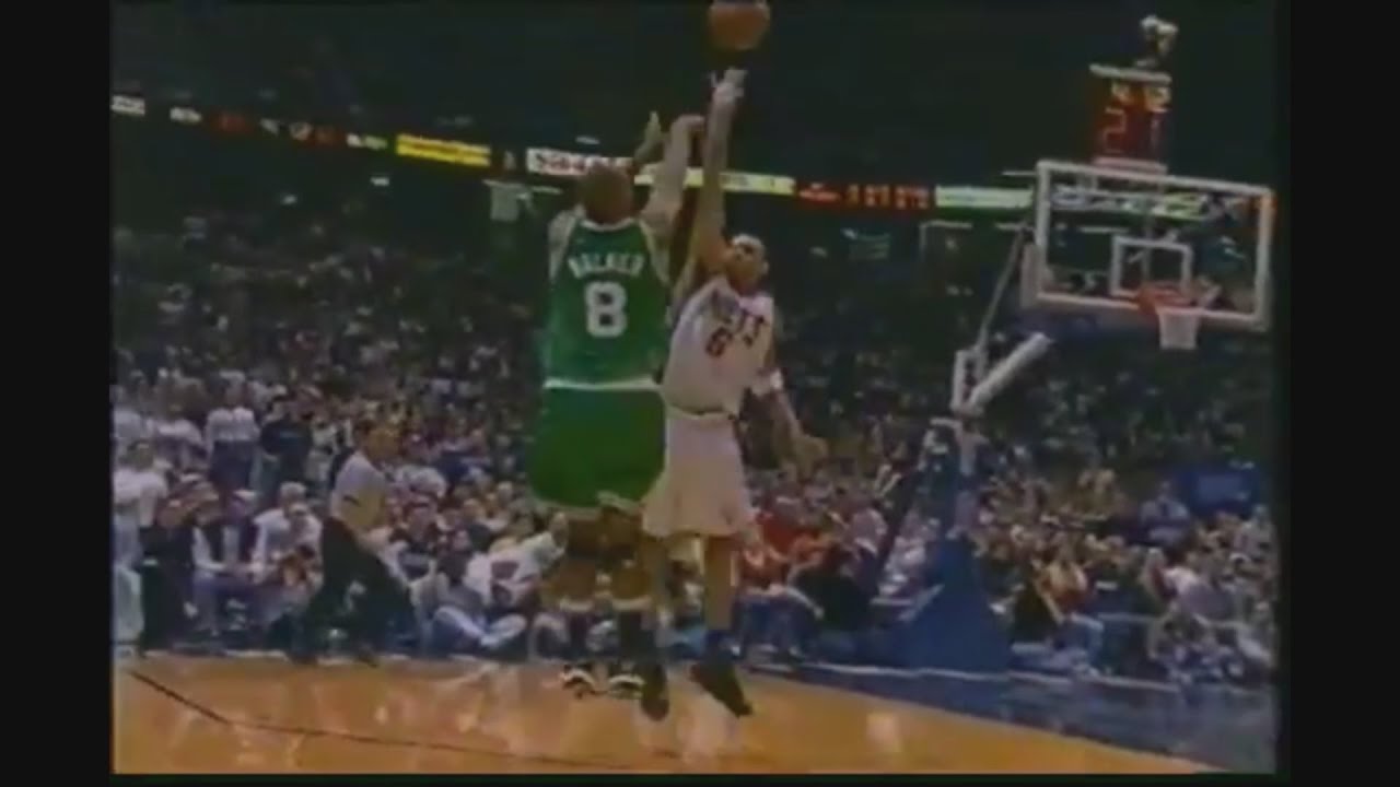 Antoine Walker 27 Points 5 Ast 4 Stl @ NJ Nets, 2002 Playoffs Game 1.