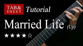 (Up) Married Life - Guitar Lesson + TAB