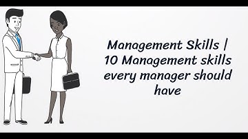 Management Skills | 10 Management skills every manager should have