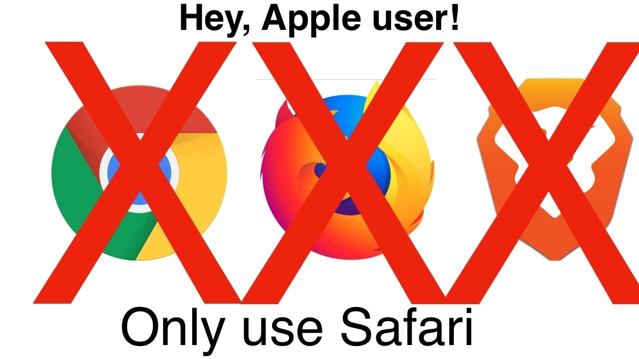 Why do Apple users use Safari?