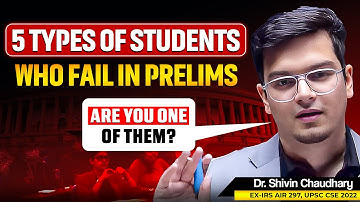 5 Types of Aspirants who FAIL in Prelims || Avoid these Mistakes!