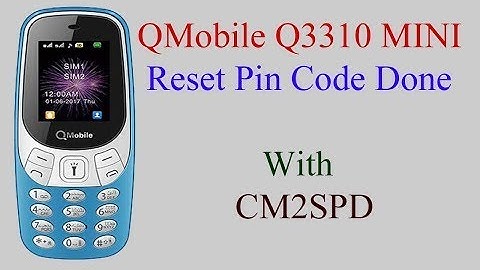QMOBILE 3310 MINI READ CODE
