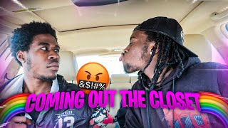 CRAZY COMING OUT THE CLOSET PRANK ON PUNGA!! *GOT VERY HEATED*
