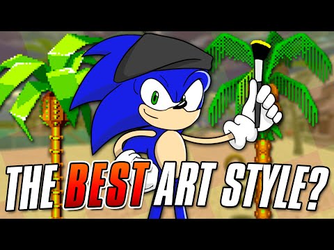 The Complete Sonic Art Style Retrospective 