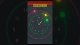 Amazing analog clock design using HTML CSS and JavaScript screenshot 3