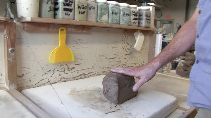 Making a Plaster Wedging Board - Setting up your pottery studio