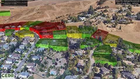 Glass Fire Damage Assessment from City of Santa Rosa 10/5/2020
