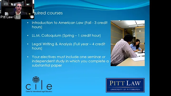 Pitt Law LLM Program Informational Webinar