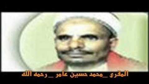 سورة الملك للقارئ الشيخ محمد حسين عامر رحمه الله