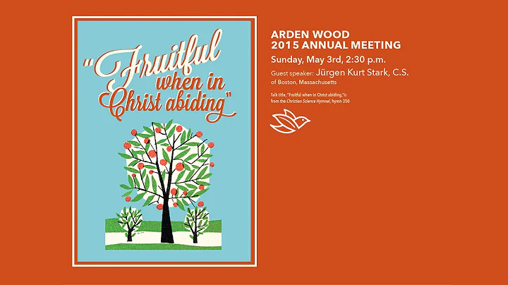 "Fruitful, when in Christ abiding" by Dr. Kurt Sta...