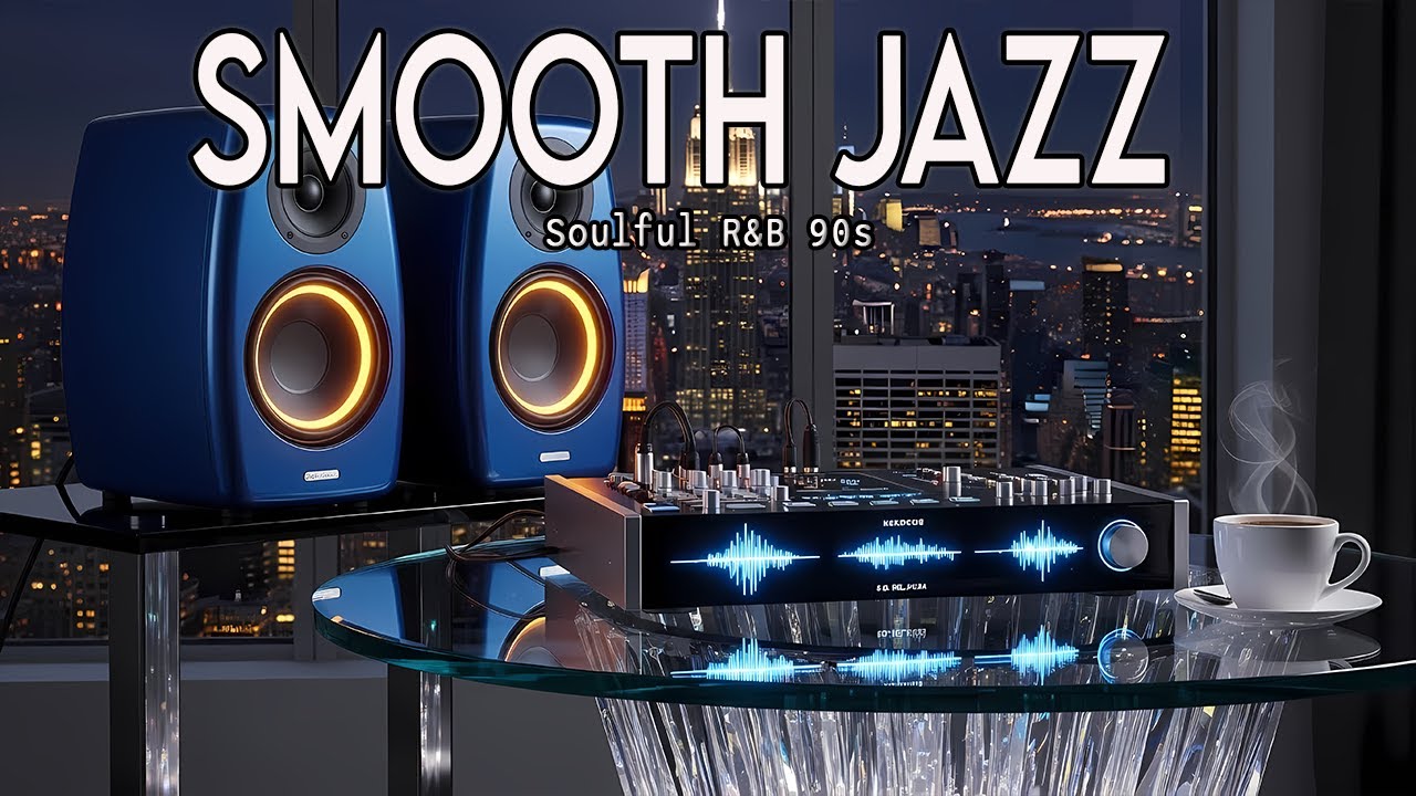 Smooth Jazz & Soulful R&B Mix Perfect Background for Work & Relaxation,