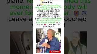 Grandma Headed To Her Gate  Then Found Out Her Granddaughter Was The Pilot 😭✈️ #shorts #heartwarming