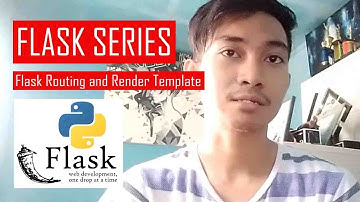 Python Flask Series Tutorial -  Flask Routing and Template Rendering Part 2 (TAGALOG VERSION)