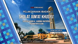 LIVE PELAKSANAAN IBADAH SHOLAT JUM'AT | 03 MEI 2024