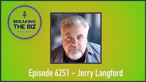 Breaking Into Animation: Crafting Comedy, Characters, and Career Longevity // Jerry Langford #6251