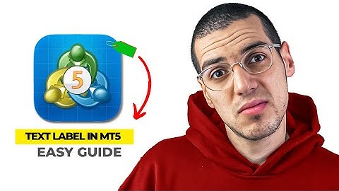 How To Add / Insert Text Label in MetaTrader5 (Quick & Easy!) - 2025 Update