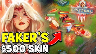 I UNLOCKED FAKER'S NEW $500 AHRI SKIN AND IT'S INCREDIBLE (PENTAKILL EASTER EGG) screenshot 5