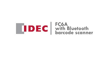IDEC | FC6A - Bluetooth Barcode Scanner