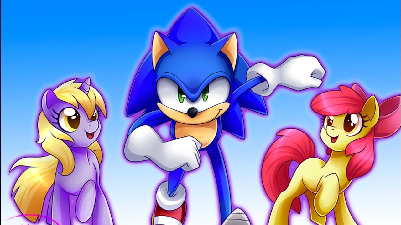 MY LITTLE PONY and SONIC THE HEDGEHOG -"Sonic And The Elements Of ...