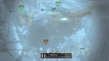 MW3: 63-6 Domination on Outpost (MP7 Gameplay & LAG)