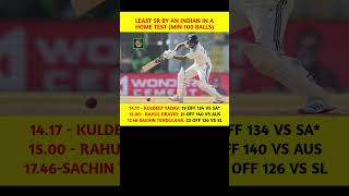 Kuldeep Creates History With Slowest Sr In Indian Home Tests