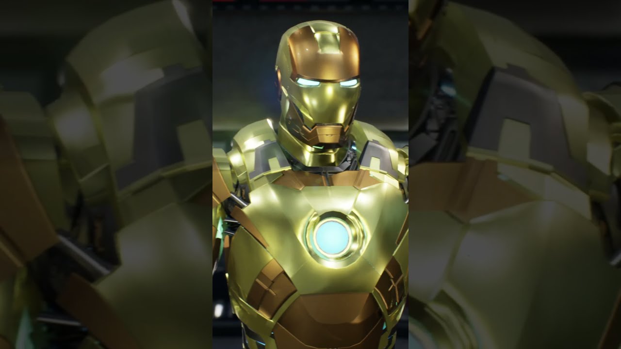 iron man gold