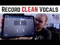 How To Record Quality CLEAN Audio In GarageBand IOS IPad IPhone 
