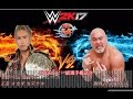 【WWE2K17】【レインメーカー VS 天才】【王者】オカダ・カズチカ VS 【挑戦者】武藤 敬司 IWGPヘビー級王座選手権試合 1080p60fps