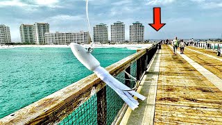 JIG FISHING on this FLORIDA GULF PIER for SPANISH!!