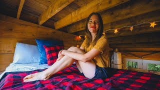 Cozy TINY CABIN Stay in ONTARIO, Canada | Sisters Getaway in a Tiny House + Becoming an Aunty!